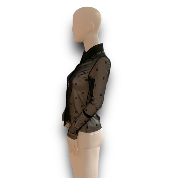 Givenchy Transparent 4G Shirt Blouse - Picture 3 of 16